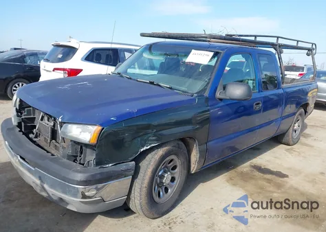 2004 Chevrolet Silverado 1500 Work Truck из США, поврежденный, VIN 2GCEC19V241158772